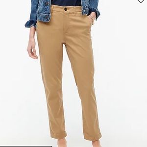 NWT J.Crew Factory High-rise girlfriend chino pant | Size 16